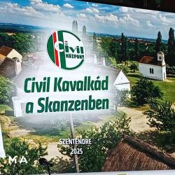 Civilkavalkád a Skanzenben